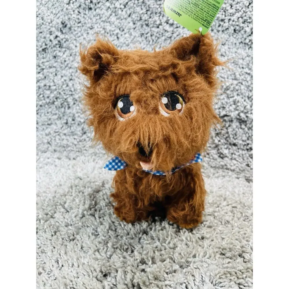 Jazwares Wizard Of OZ Toto Terrier Dog 8inch Plush Dorothy Wicked New W Tags